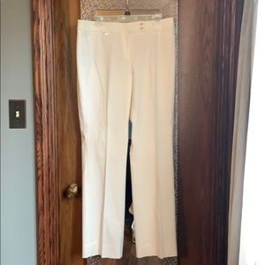 Sleek  boot cut white pants size 10R